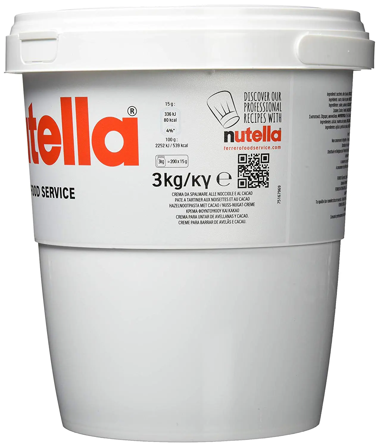 81so39ejkl._sl1500_ Nutella 3kg