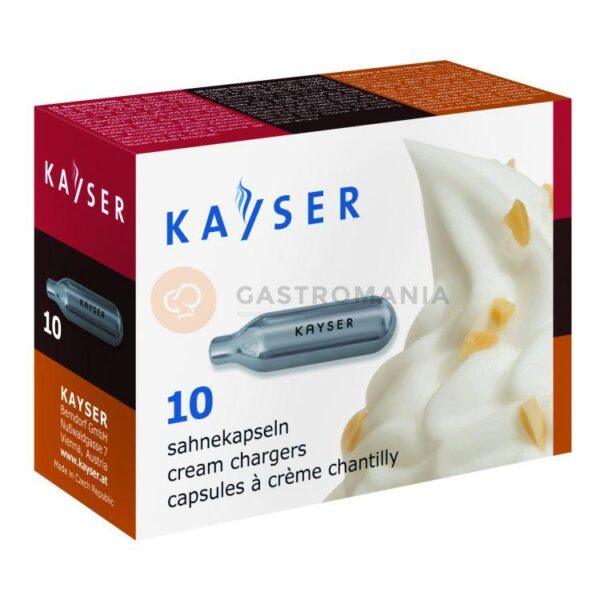Kayser patroner för vispgrädde 10 st. B A Bb Ae D D A Ec D D E GOFREX.com