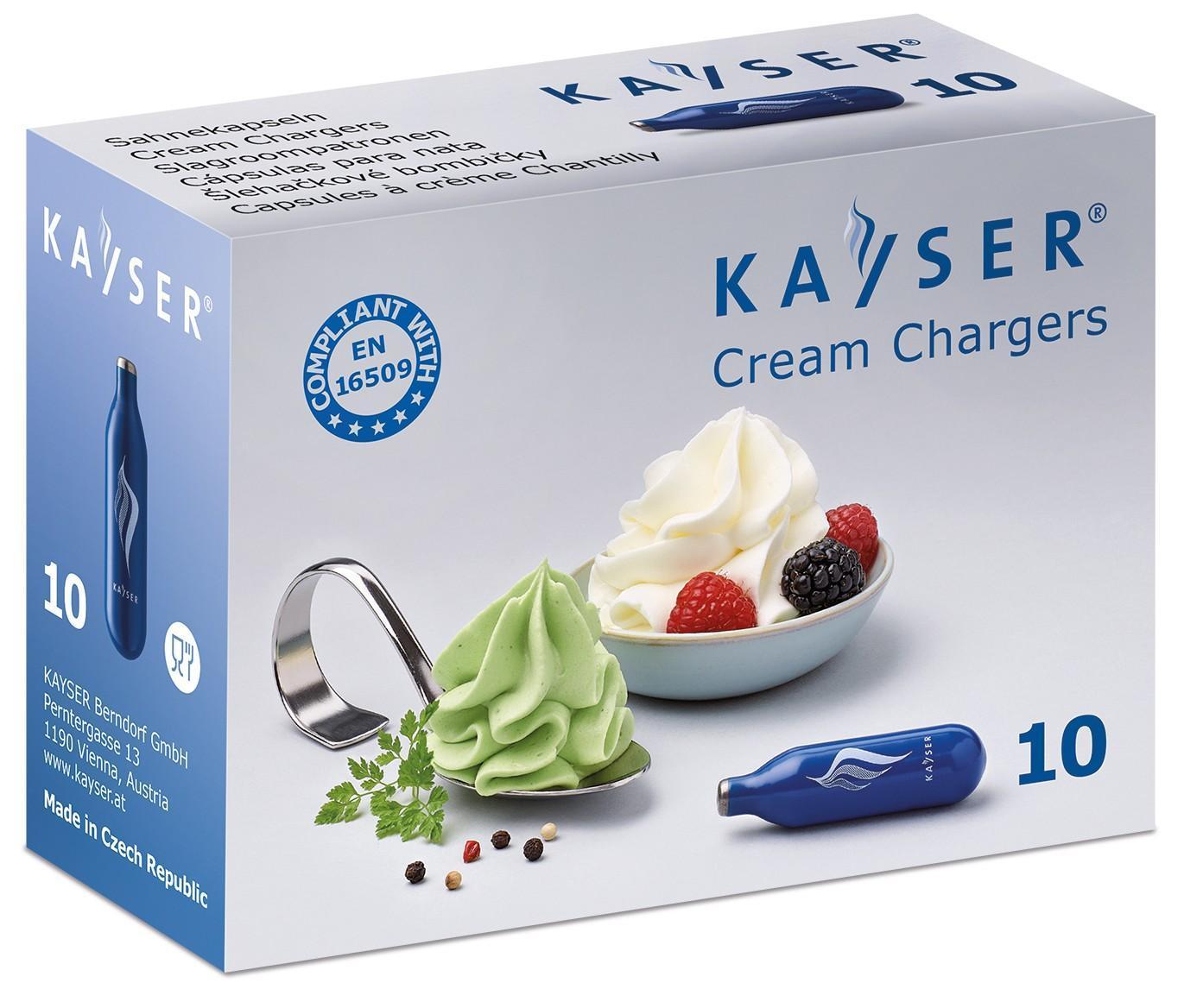 Patroner för vispgrädde | Kayser 10 St. box-3d-cream-chargers-10-300-dpi-07-2021