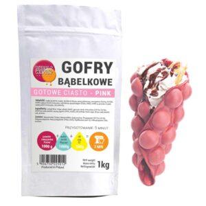 Deg för bubbelvåfflor Bubble Waffle Vegansk 1kg bubble-waffle-ciasto-rozowe-1kg Deg för bubbelvåfflor Bubble Waffle Vegansk 1kg bubble-waffle-ciasto-rozowe-1kg