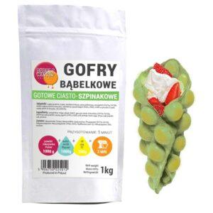 Deg för bubbelvåfflor Bubble Waffle Vegansk 1kg bubble-waffle-ciasto-szpinakowe-1kg Deg för bubbelvåfflor Bubble Waffle Vegansk 1kg bubble-waffle-ciasto-szpinakowe-1kg