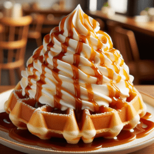 Toffeeglasyr 1 kg | Sweet Velvet-sås polewa toffi dall-e-a-delightful-waffle-covered-in-a-swirl-of-whipped-cream-and-drizzled-with-a-rich-toffee-sauce-the-waffle-should-be-golden-brown-indicating-a-crispy Toffeeglasyr 1 kg | Sweet Velvet-sås polewa toffi dall-e-a-delightful-waffle-covered-in-a-swirl-of-whipped-cream-and-drizzled-with-a-rich-toffee-sauce-the-waffle-should-be-golden-brown-indicating-a-crispy