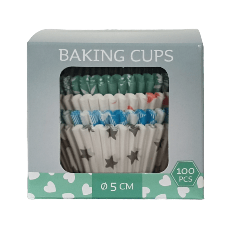 Pappersformar/Papilloter för Muffins/Cupcakes | 100 st. foremki-papierowe-do-muffinekbabeczek-100szt-papilotki-do-muffinek-front-gofrex.com-1-1
