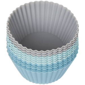Cupcake-/muffinsformar i silikon