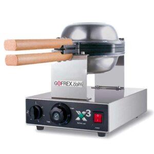 Bubbelvåffeljärn X3® för Bubble Waffle 1400W gofrownica-babelkowa-x3-gofrex-1