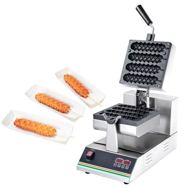Våffeljärn corn dog roterande FLIP Gofrownica Corndogs Obrotowa GOFREX.com