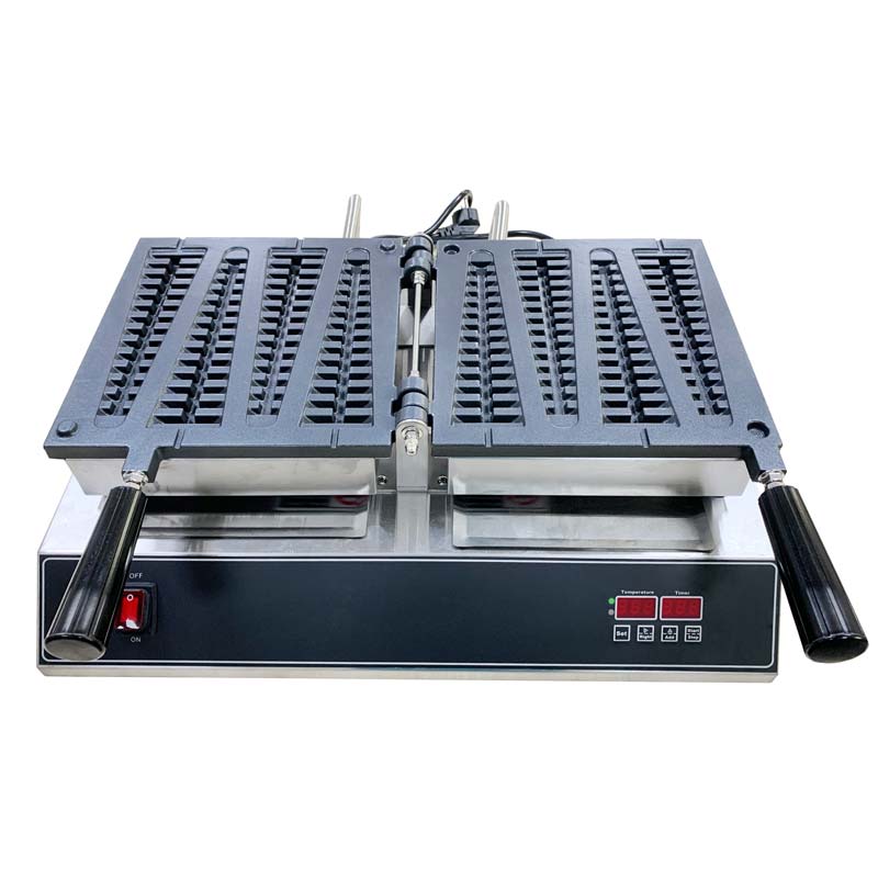 Våffeljärn för julgransvåfflor på pinne gofrownica gofry na patyku gofrownica-gofry-na-patyku-choinki