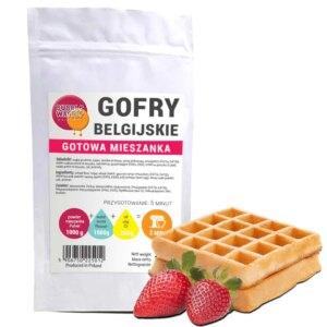 Färdig smet för klassiska sockerkaks-våfflor 1 kg gotowe-ciasto-na-gofry-biszkoptowe-classic-1kg-ciasto-na-gofry-mieszanka-belgijskie-biszkoptowe-gofrex.com