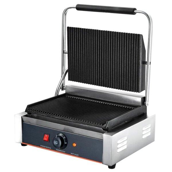 Rifflad kontaktgrill