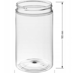 Plastburk 1000 ml Px Ml GOFREX.com