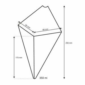 Förpackningar för Bubble Waffle Strutar 17,5x30 cm | 500 st. opakowania gofry rozek-do-bubble-waffle-wymiary-rozmiar-pojemnsc Förpackningar för Bubble Waffle Strutar 17,5x30 cm | 500 st. opakowania gofry rozek-do-bubble-waffle-wymiary-rozmiar-pojemnsc