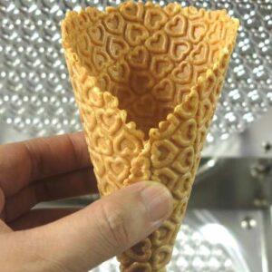 Våffeljärn för Hörnformade Hjärtan rozki-do-lodow-serduszka