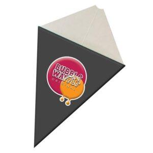 Komplett startpaket för Bubbelvåfflor + Meny gofry bąbelkowe menu rozki-gofry-bubble-waffle-grafit