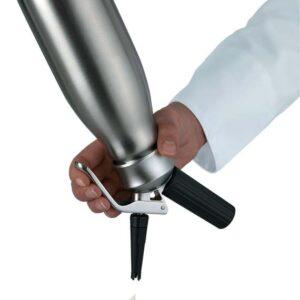 Gastronomisk Gräddsifon | KAYSER 1 l syfon do bitej śmietany whipcreamer-inox-action-ohne-logo-rgb