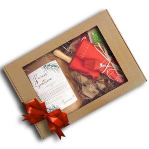 Presentset | Julpepparkakor, Honung, Te zestaw-prezentowy-1-zestaw-do-przygotowania-pierniczkow-swiatecznych-prezent-gofrex.com