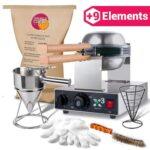 Komplett startpaket för Bubble Waffles + Meny Rożki Gofry Bubble Waffle Grafit GOFREX.com