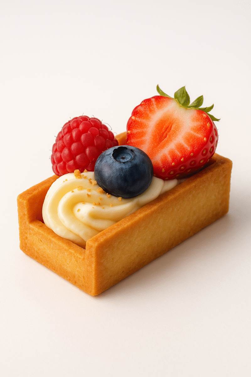 Utbytbar platta Forma Rectangle för enhet för tillverkning av tartletter 20250414-1047-mini-tart-design-remix-01jrsqk6xcf3evxq1hah7kd5ja