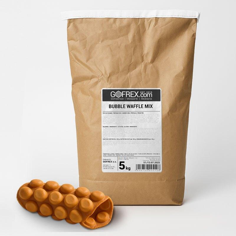 Färdig smet för klassiska belgiska våfflor av sockerkaksmodell 5 kg gotowe ciasto na gofry bubble-wafflemix-sweet-1