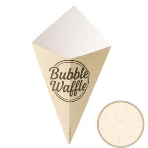 Kragar av kartong för Bubble Waffle-våfflor i krämfärg www.gofrex.com-2 Kragar av kartong för Bubble Waffle-våfflor i krämfärg www.gofrex.com-2
