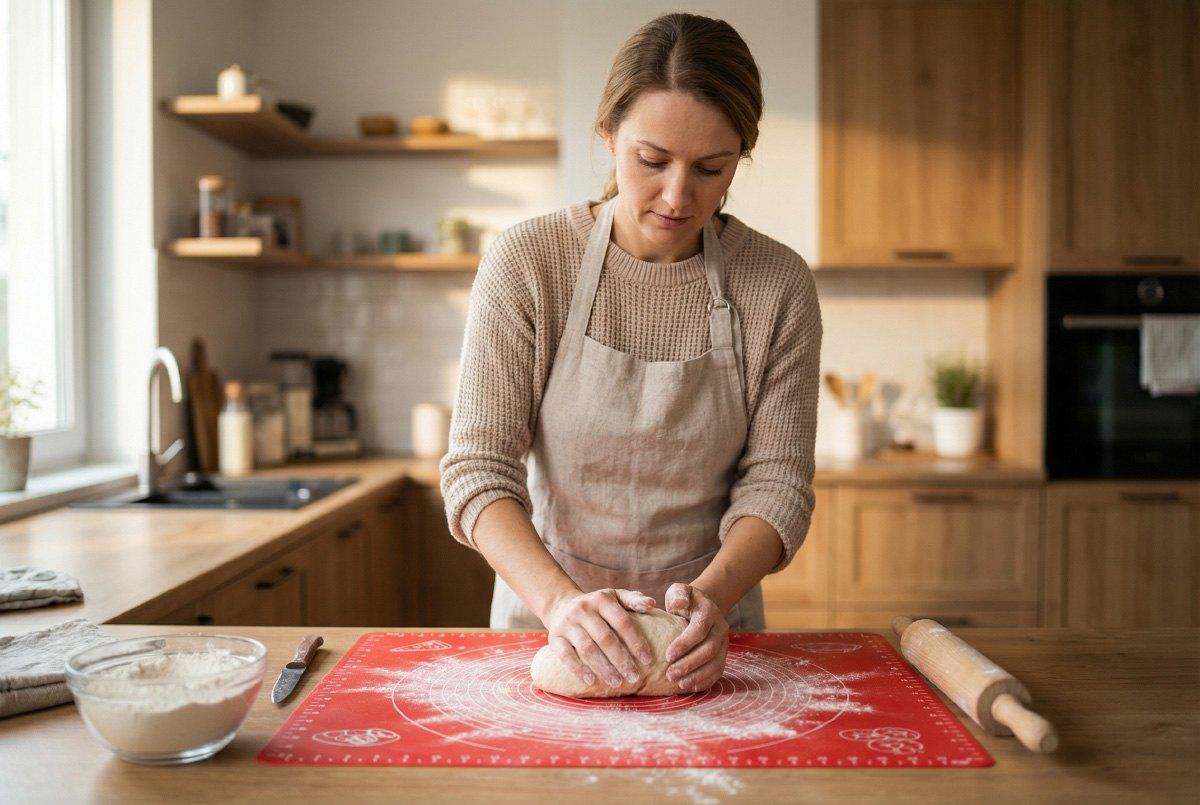 Silikonbakmatta, bakplatta röd 40x50cm Gofrex röd-silikonbakmatta-bakplatta-40-50-cm-Gofrex-4