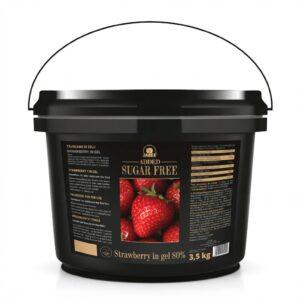 Jordgubbar i gelé sockerfria hink 3,5 kg Jabex