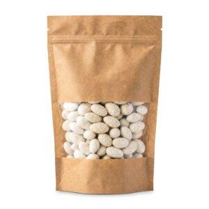 Drajerade mandlar i vit choklad 74% med vaniljsmak  gf169051